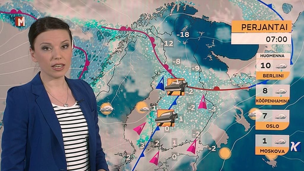 Vaihteleva keli kannattaa ottaa perjantaina liikenteessä huomioon.