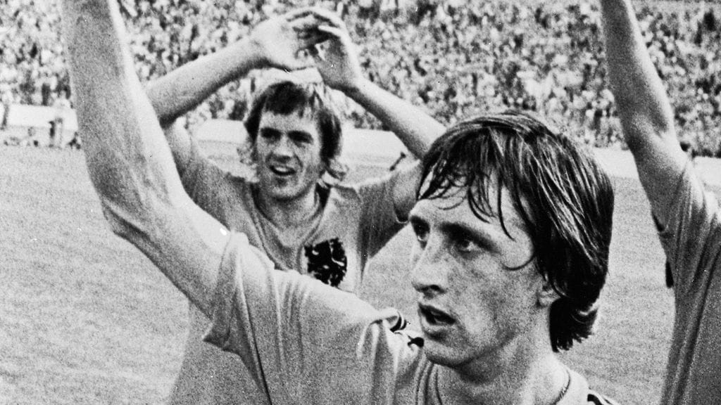 Johny Rep ja Johan Cruyff