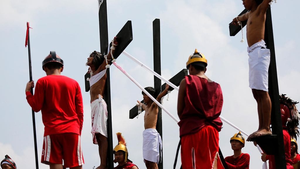 filippiinit ristiinnaulitseminen pääsiäinen