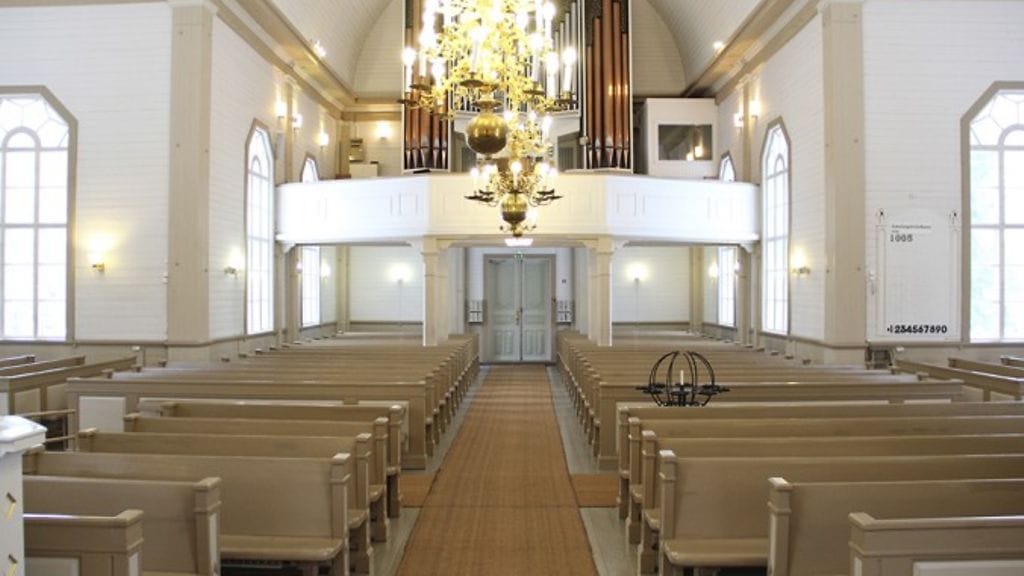 Kuvituskuva Ylivieskan kirkosta.