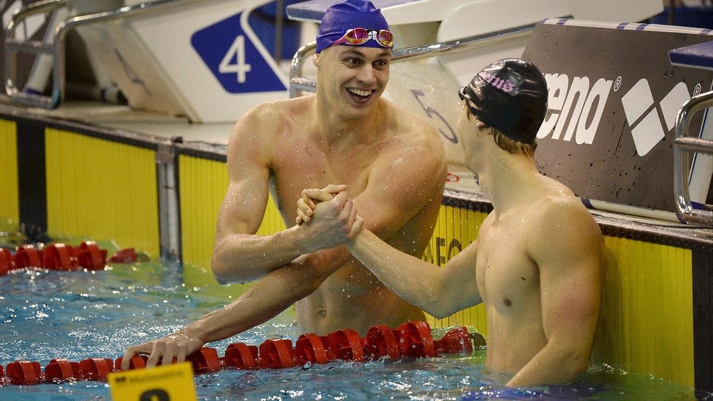 Ari-Pekka Liukkonen oli kultarohmu Helsingin SM-uinneissa.