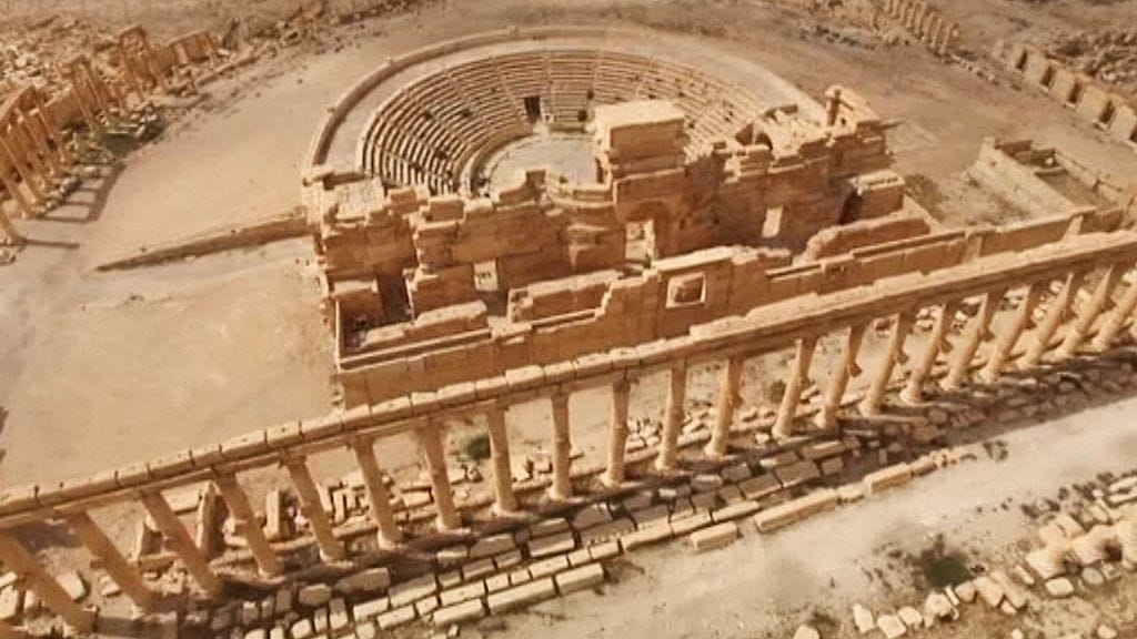 Palmyran ilmakuva 28.3.