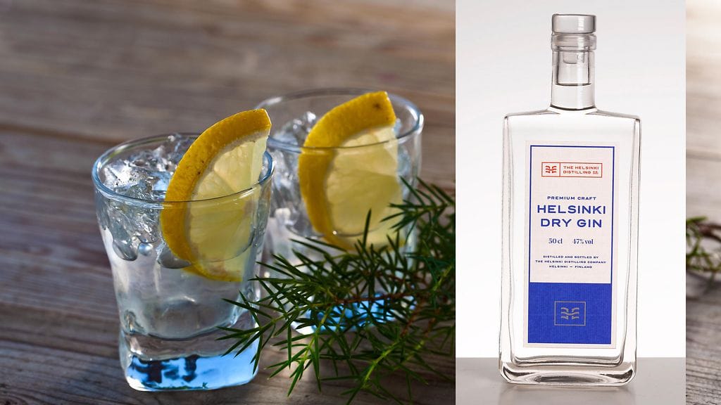Helsinki Dry Gin valittiin parhaaksi suomalaisginiksi.