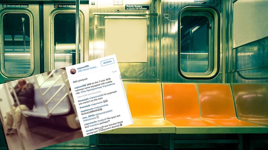 Epäonninen metromatkustaja sai elämänsä (karmeimman) herätyksen.