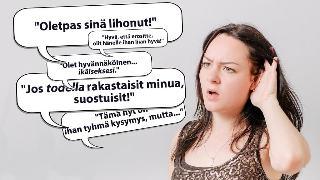 Ajattele ennen kuin puhut.