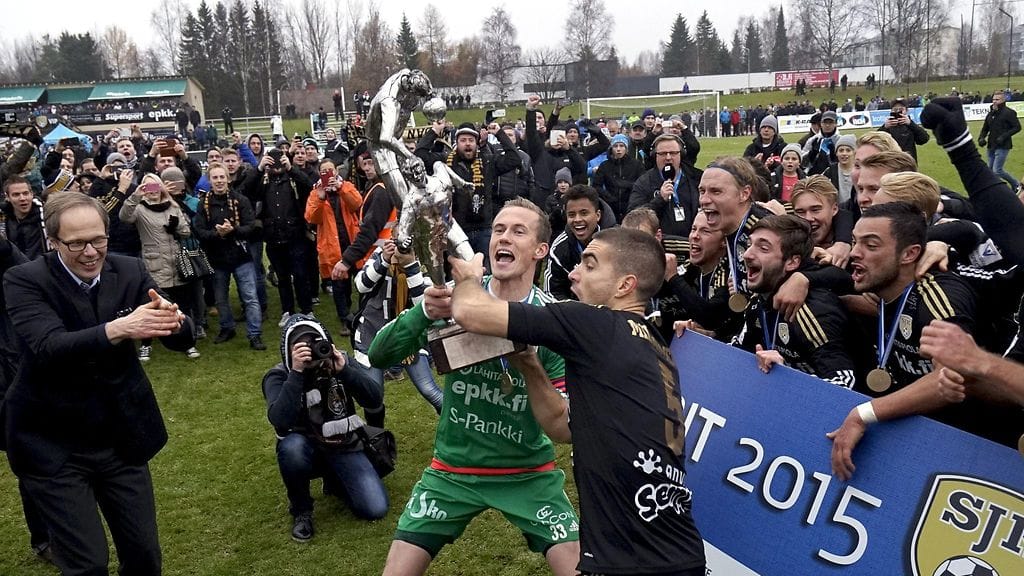 SJK juhli lokakuussa Veikkausliigan mestaruutta.