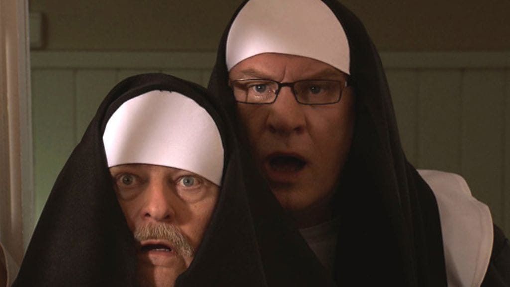 Salatut elämät – Seppo (Jarmo Koski) ja Ismo (Esko Kovero).