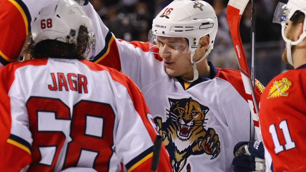 Aleksander Barkov on ollut huippuiskussa viime peleissä.