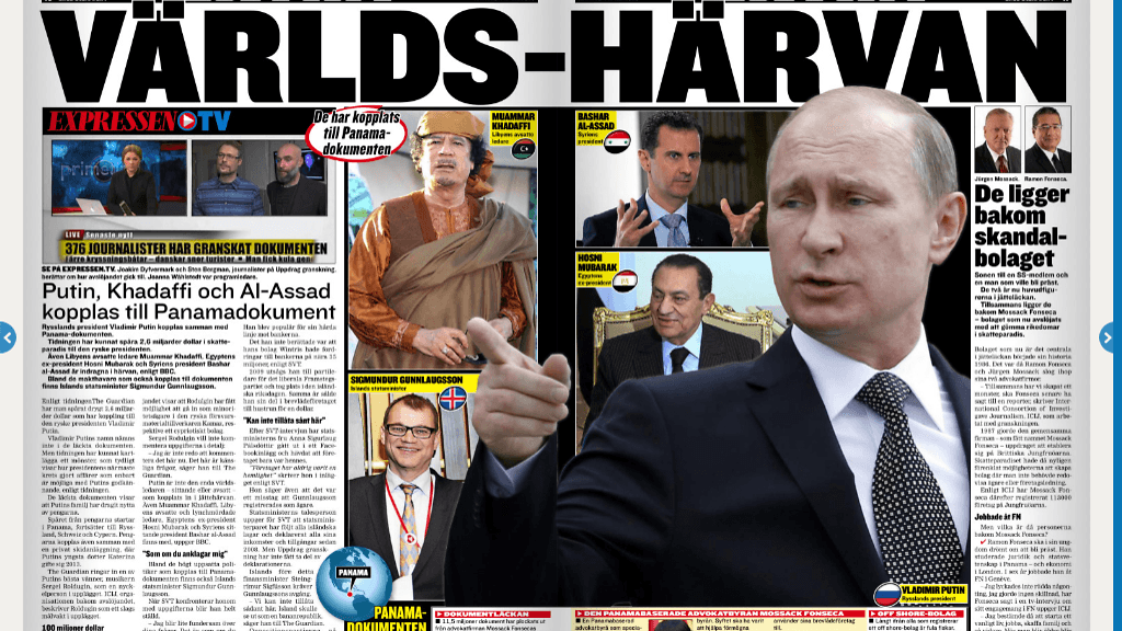 Ruotsalaislehden jutussa Sigmundur Gunnlaugsson oli kuvitettu valokuvalla Juha Sipilästä.