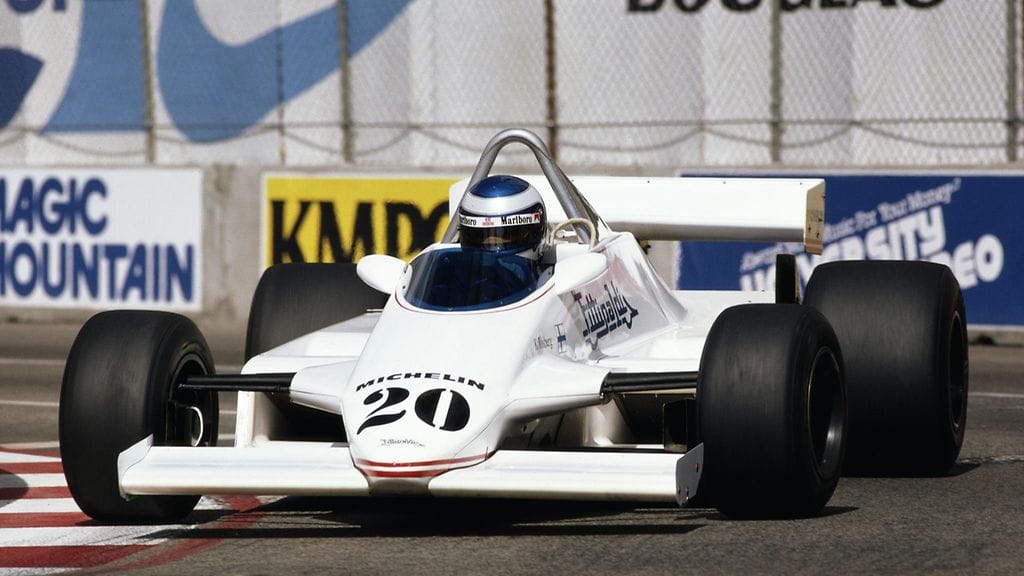 Keke Rosberg ja Fittipaldi-auto 1981