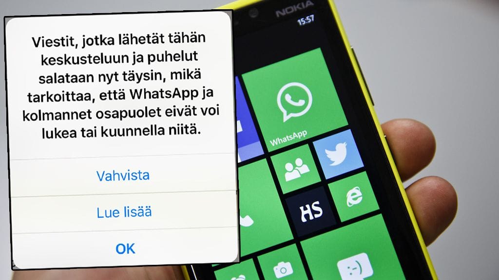 Uudistus toimii puhelimessasi automaattisesti, mikäli se on päivitetty sovelluksen uusimpaan versioon.