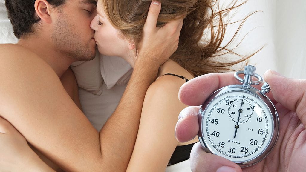 Tutkimukseen osallistuneet australialaisparit ottivat sekuntikellolla aikaa yhdyntöjensä kestosta.