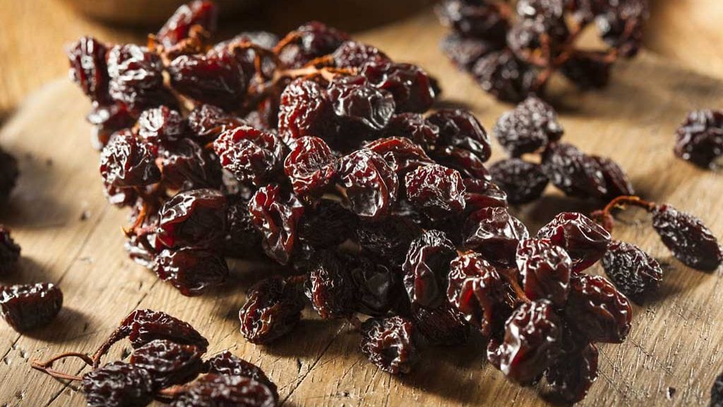 Pienillä rusinoilla on yllättävän paljon terveysvaikutuksia.