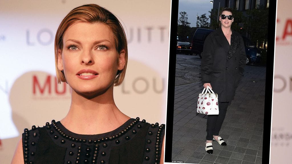 Linda Evangelista vuonna 2013. Kuvakaappaus Twitteristä vuodelta 2015.