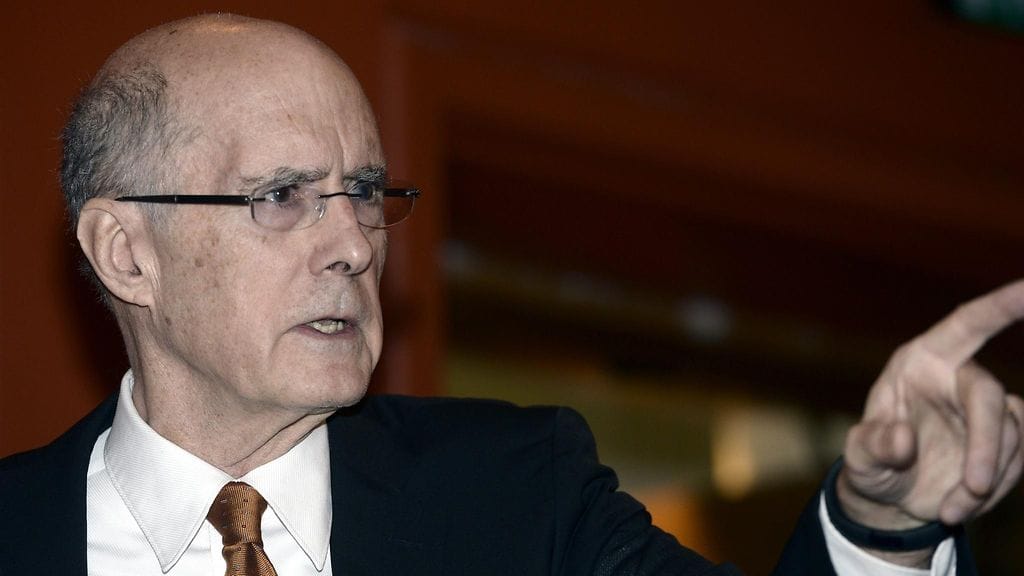 Yhdysvaltojen entinen apulaisulkoministeri Strobe Talbott CMI:n järjestämässä Game Changers -seminaarissa Helsingissä 7. huhtikuuta 2016.