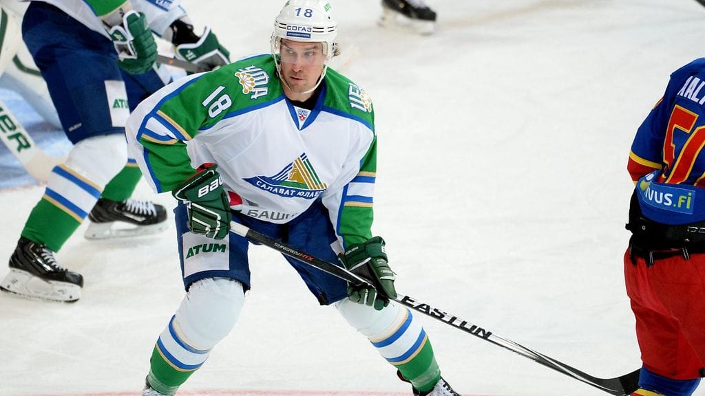 Leijonien vakiokalustoon kuuluva Sami Lepistö on kiekkoillut viime kaudet KHL:ssä.