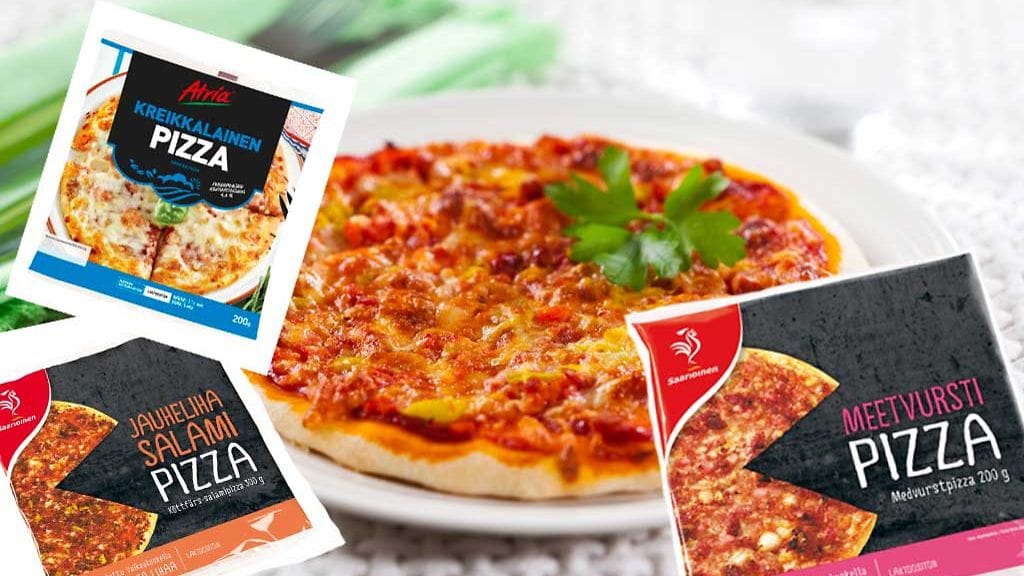 Kevyimmässä mikropizzassa on yli puolet vähemmän kilokaloreita kuin energiapitoisimmassa pizzassa.