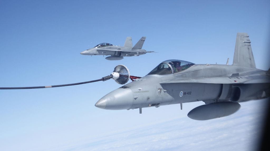 Kuvituskuva 2HN-hornetista.