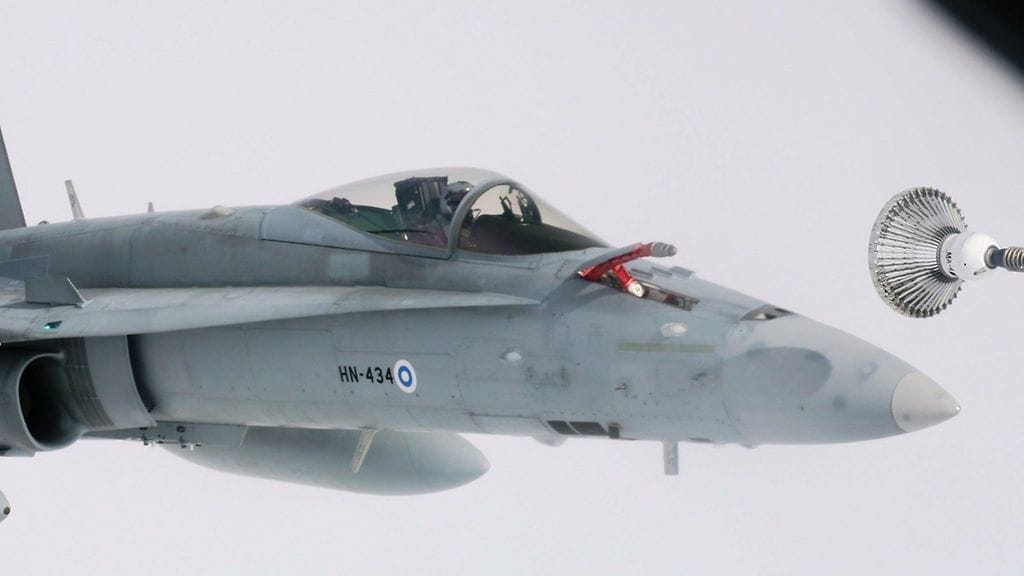 Ilmatankkausharjoitus 2