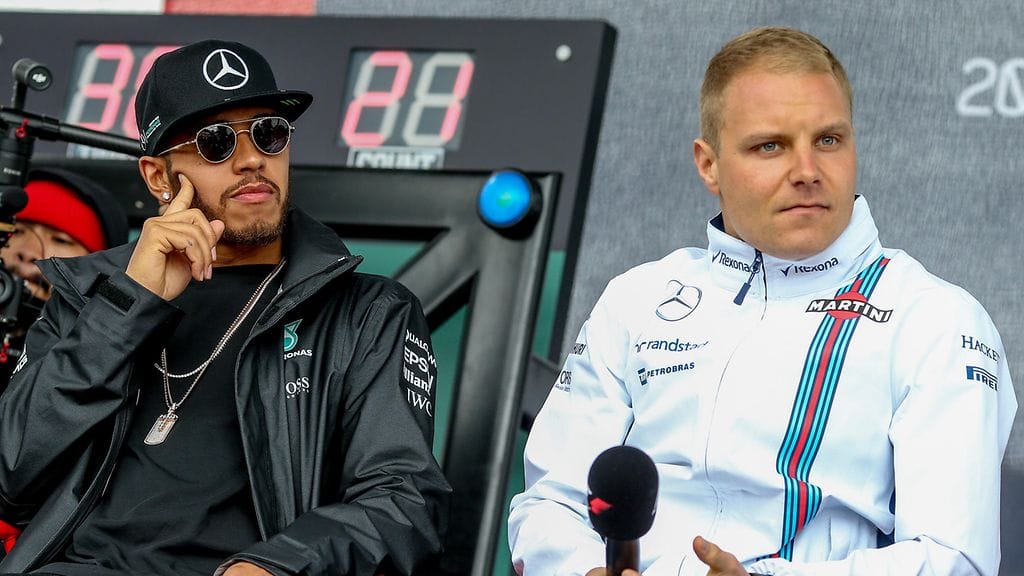 Valtteri Bottas ja Lewis Hamilton
