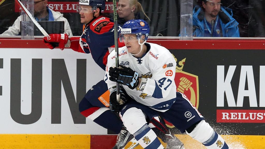 Antti Erkinjuntti teki kahteen peliin pisteet 2+2