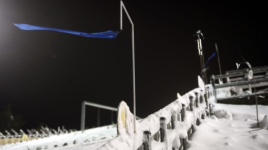 Tuulet peruivat mäkihypyn maailmancupin osakilpailut Kuusamon Rukalla marraskuussa.