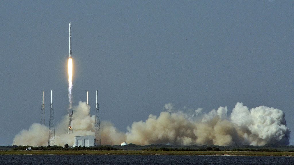 SpaceX:n raketti lähti matkaan Cape Canaveralista Floridasta.