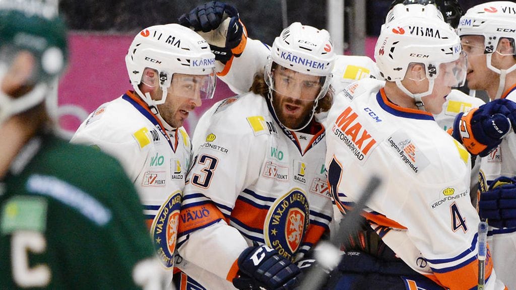 Ville Leino on päässyt maalin makuun Växjössä.