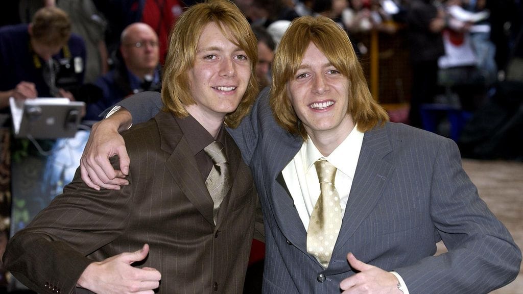 James ja Oliver Phelps 2004