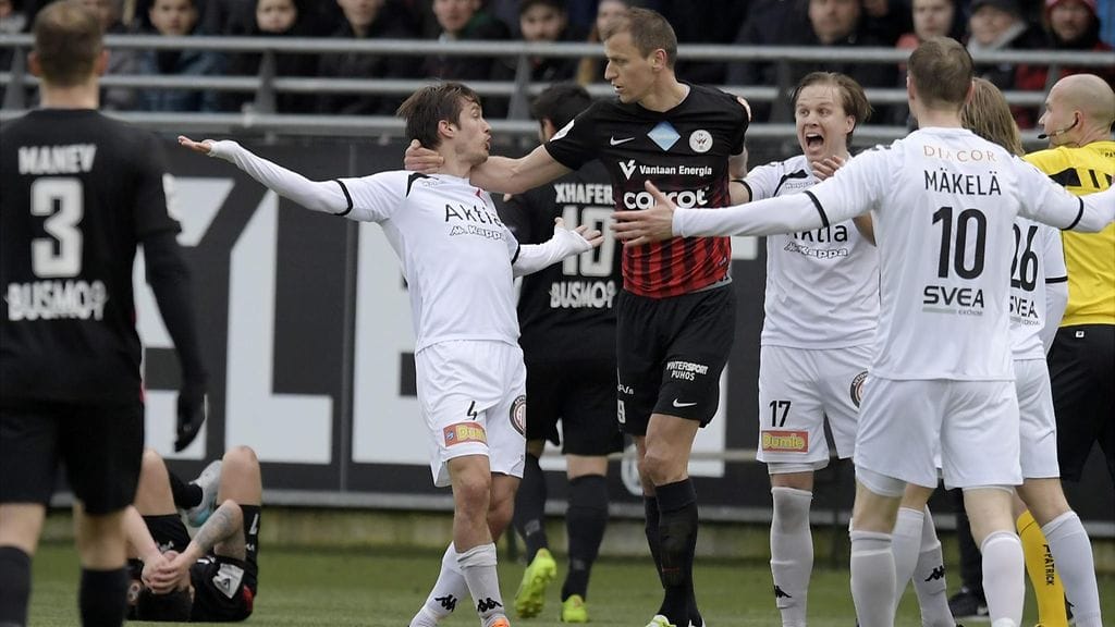 Njazi Kuqi kävi ensin käsiksi HIFK:n Tommi Vesalaan.