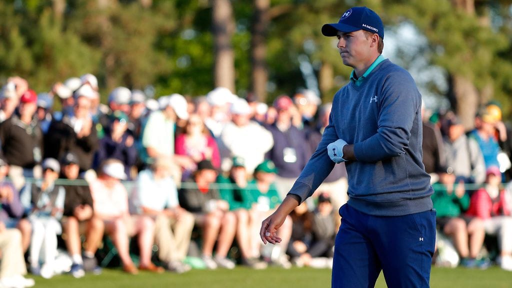 Jordan Spieth on esiintynyt loistavasti Augustan kentällä.