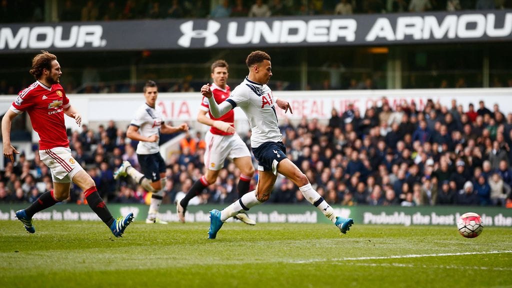 Dele Alli aloitti Tottenhamin maalijuhlat 70. minuutilla.
