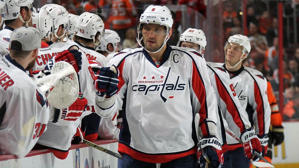 Aleksander Ovetshkinin kipparoima Washington voitti runkosarjan.