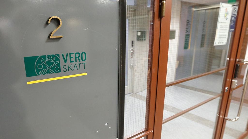 Kuvituskuva verotoimistosta.