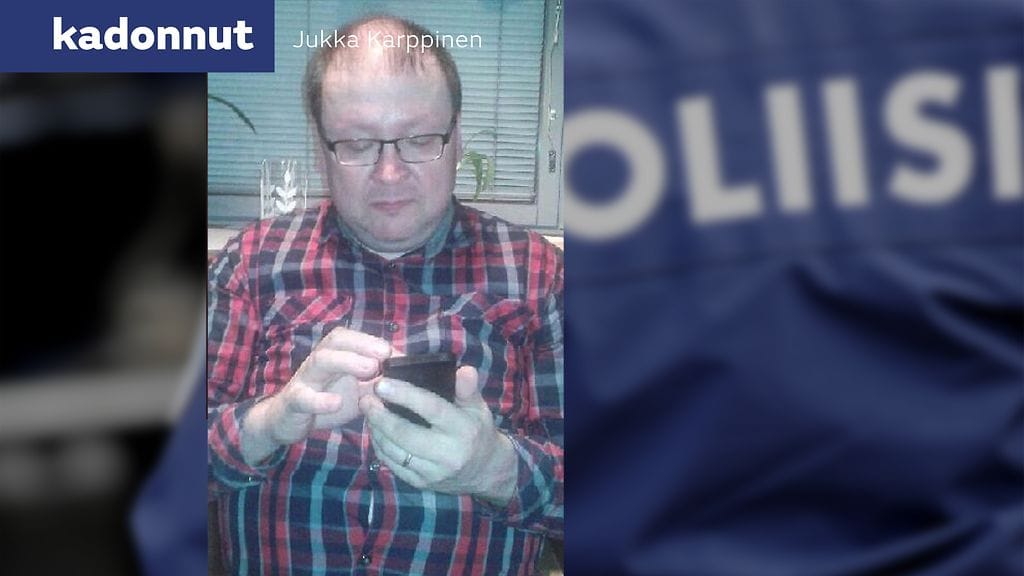Jukka Karppinen katosi viime viikonloppuna Kajaanissa.