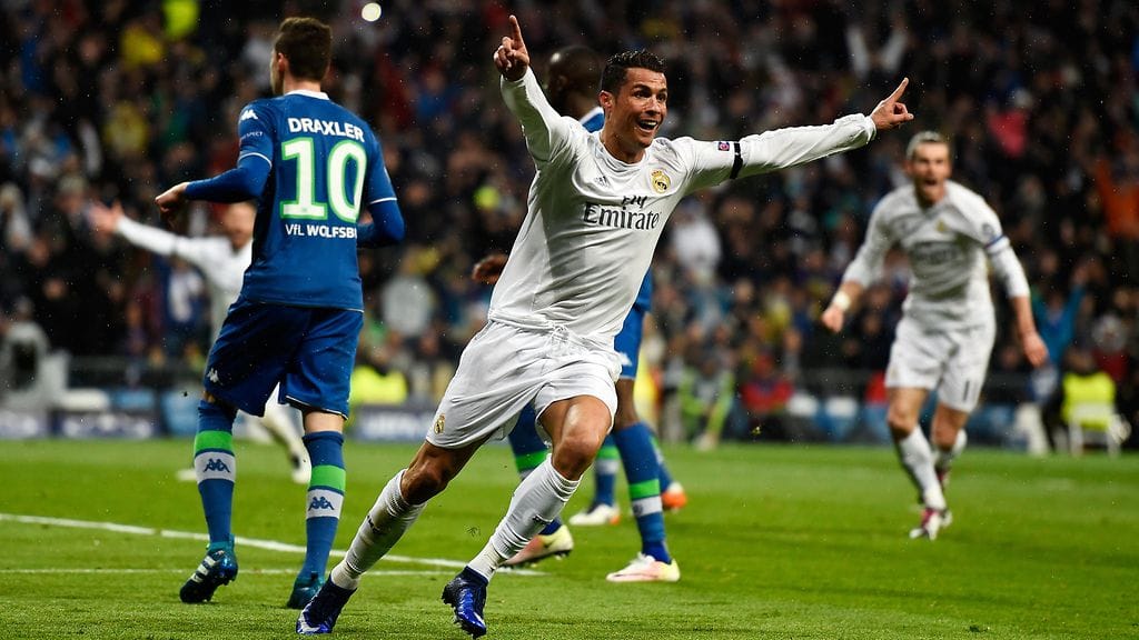 Cristiano Ronaldo masensi Wolfsburgin.