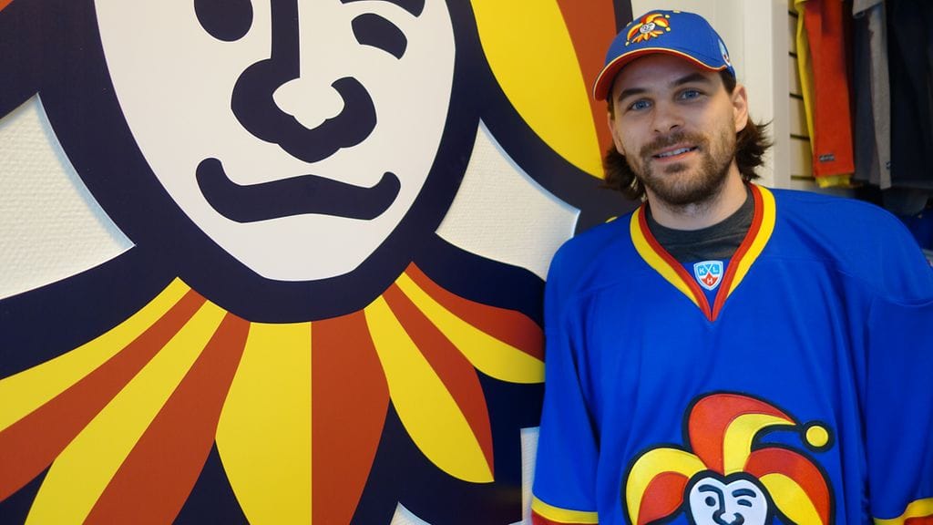 Ryan Zapolski Jokerit-paidassa.