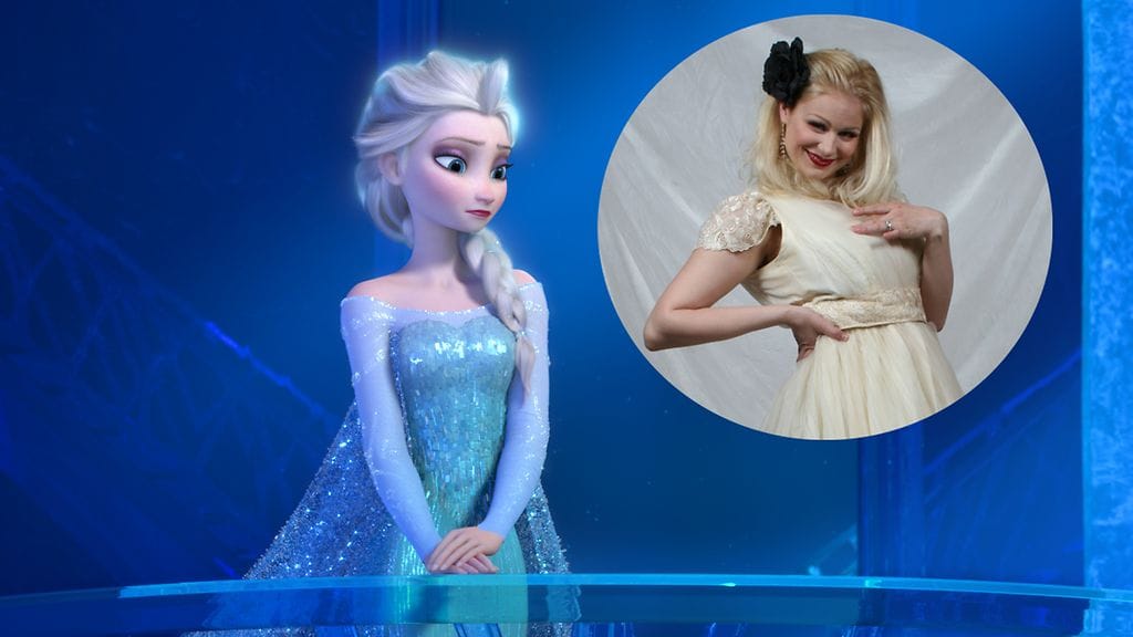 Katja Sirkiä tunnetaan ääneltään Frozen-elokuvan jääkuningatar Elsana.