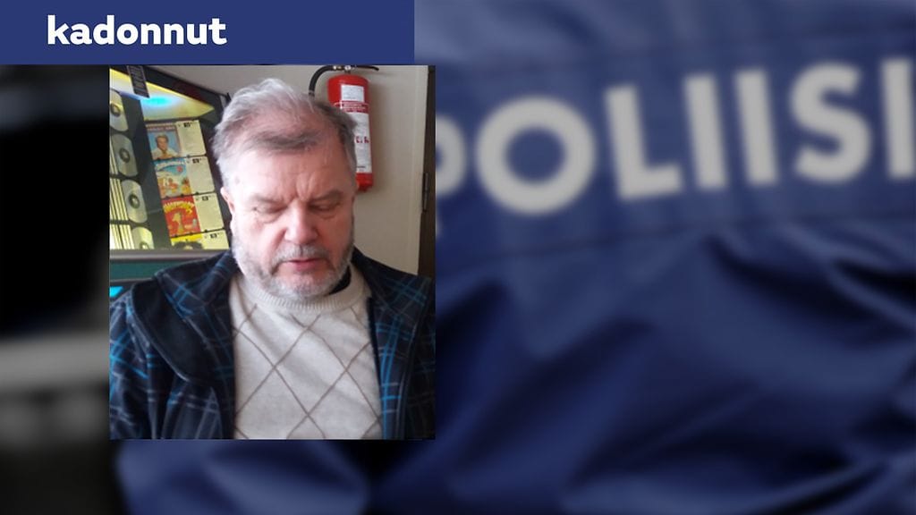 Keijo Halttunen oli poistunut kotoaan Kangaslammen Mustikkakujalta viime perjantaina eikä hänen liikkeistään tuon jälkeen ole saatu mitään varmaa tietoa.