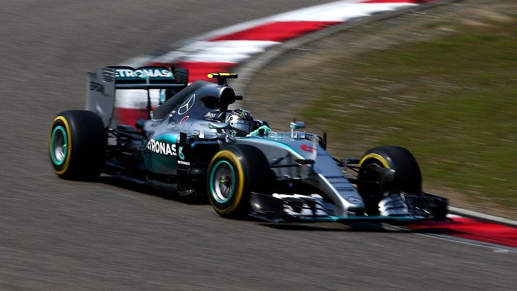Nico Rosberg Kiinassa 2015