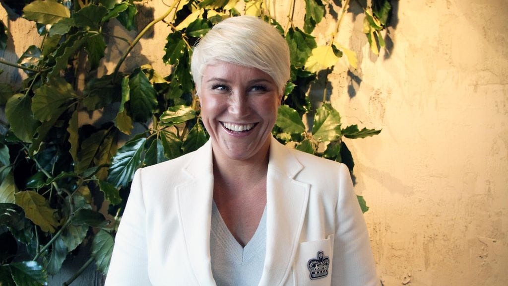 Mira Kasslin Relove-myymälän avajaisissa 13. huhtikuuta 2016.