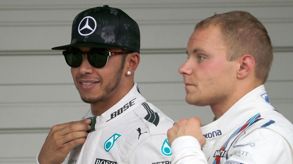 Lewis Hamilton ja Valtteri Bottas – ehkä tulevat tallikaverit?