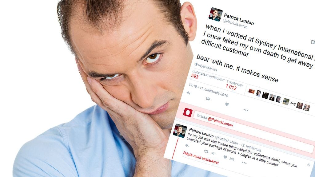 Asiakaspalvelijoilla ei ole aina helppoa.