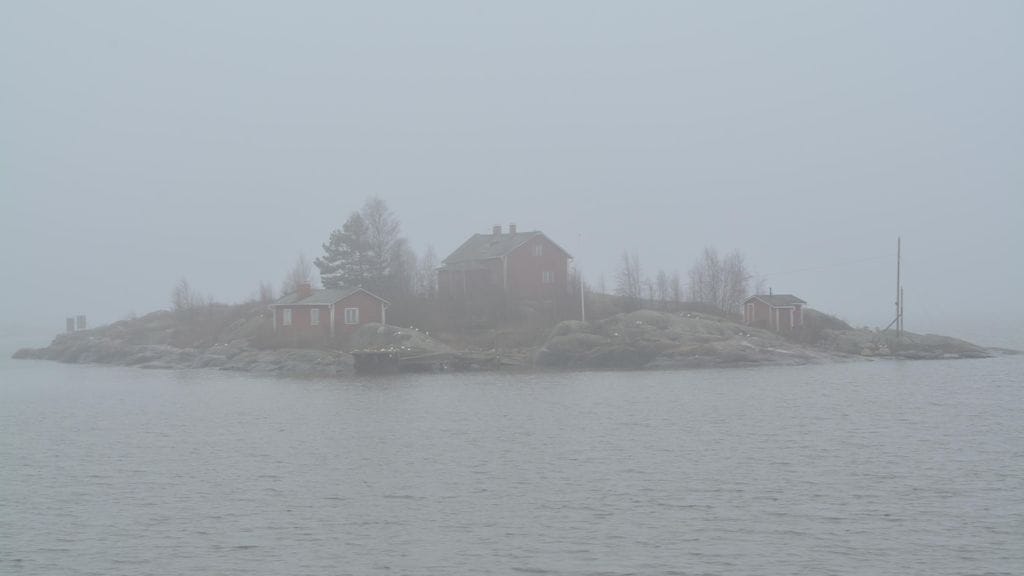 Sumua Helsingissä aamulla 10. huhtikuuta 2016. (Kuva: Sirkka Sinkkonen.)