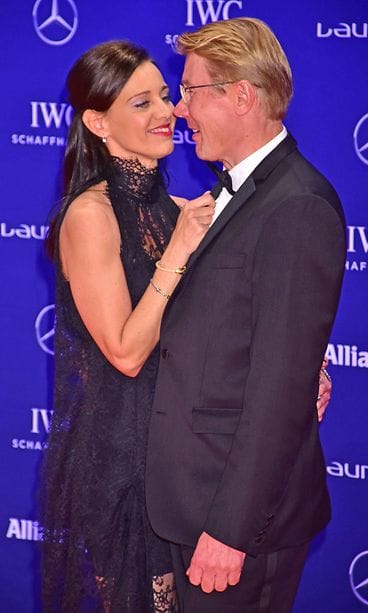 Mika Häkkinen ja Marketa Remesova 18.4.2016 1