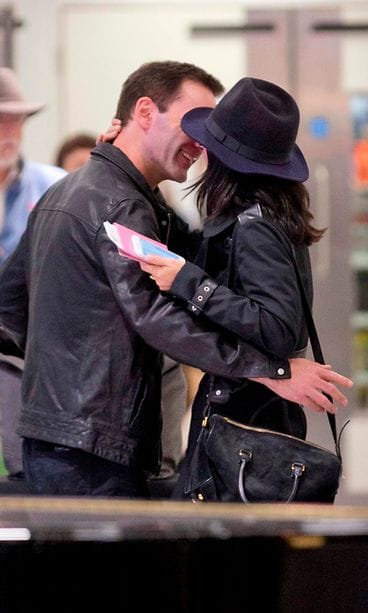 John McDaid ja Courteney Cox suutelevat (1)