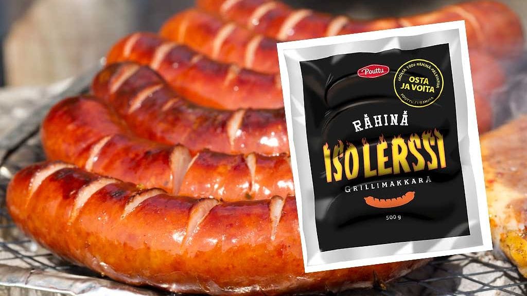 Rähinä Iso Lerssi on yksi kesän uutuusmakkaroista.