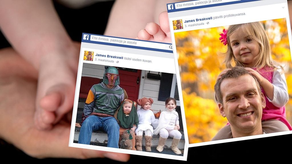Neljän tytön isä kertoo omasta arjestaan hauskalla tavalla sosiaalisessa mediassa.
