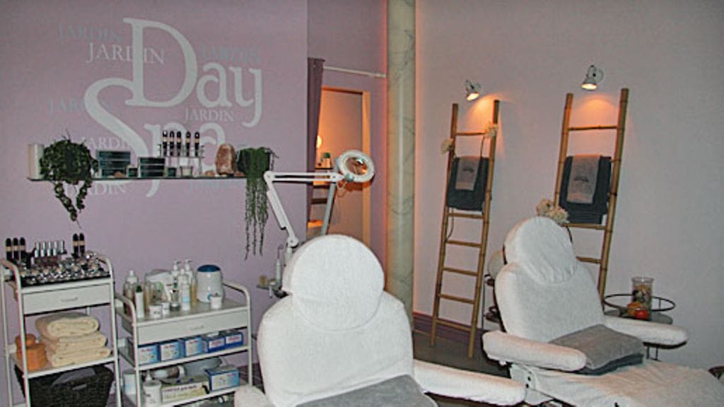 Salatut elämät -sarjan maineikas kauneushoitola Jardin day spa.