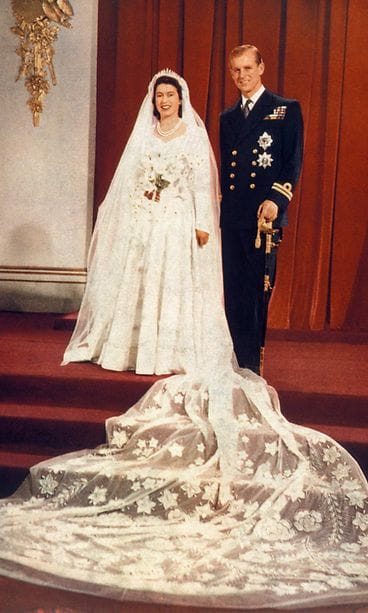 Elisabeth ja Philip, hääkuva